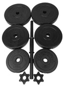 Vægte - Tunturi - 'Dumbbell Set' - 15 KG - Sort