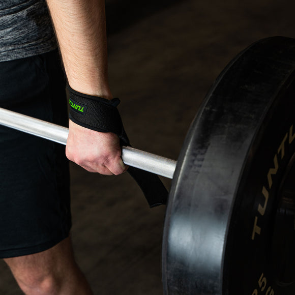 Wrist Wraps - Tunturi - 'Padded lifting Straps' - Sort