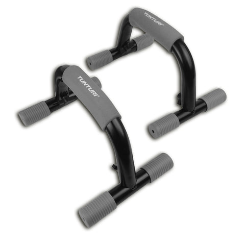 Armbøjningsstandere - Tunturi - Push Up Bars - sort
