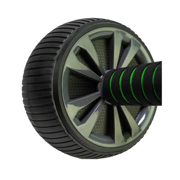 Ab-Roller - Tunturi - 'Pro Exercise Wheel Deluxe' - Sort