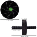 Ab-Roller - Tunturi - 'Anti-Slip' - Sort