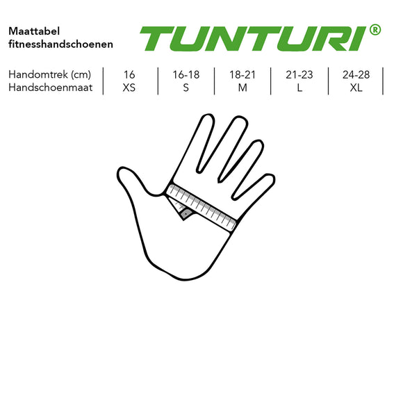 Vægtløftningshandsker - Tunturi - 'Pro Gel' - Sort