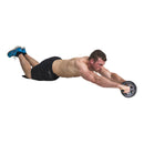 Ab-Roller - Tunturi - 'Deluxe Wheel' - Sort