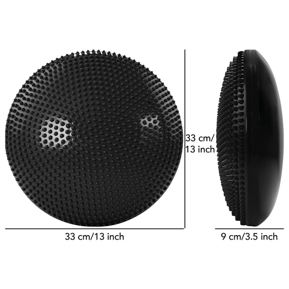 Balancebræt - Tunturi - 'Air Stepper Pad' - Sort