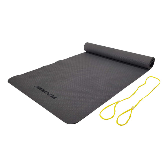 Yogamåtte - Tunturi - 'TPE' - Sort