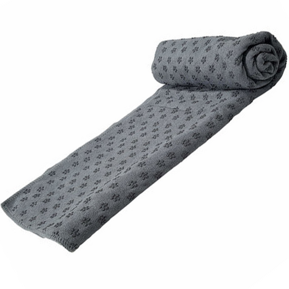 Yoga Towel - Tunturi - 180x63 cm - Grå