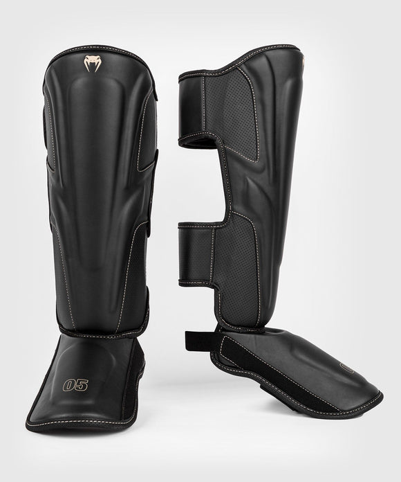 Benbeskyttere - Venum - 'Impact Evo' - Sort