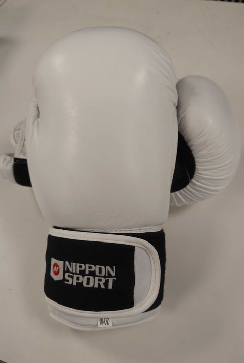 Boksehandsker - Nippon Sport - 'Pro Revamp' - Hvid