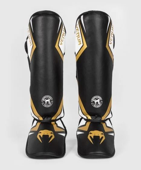 Benbeskytter - Venum - 'Contender 2.0' - Sort-Hvid-Guld