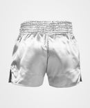 Muay Thai Shorts - Venum - 'Classic' - Sølv-Sort