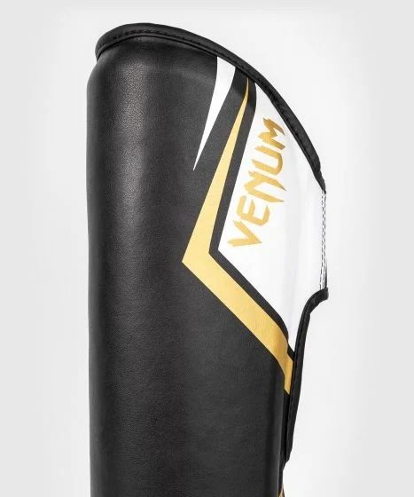 Benbeskytter - Venum - 'Contender 2.0' - Sort-Hvid-Guld
