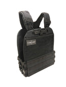 Vægtvest - Titan Life Weightvest Tactical - Sort - 9,5 kg - Sort