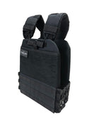 Vægtvest - Titan Life Weightvest Tactical - Sort - 9,5 kg - Sort