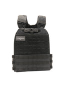 Vægtvest - Titan Life Weightvest Tactical - Sort - 9,5 kg - Sort