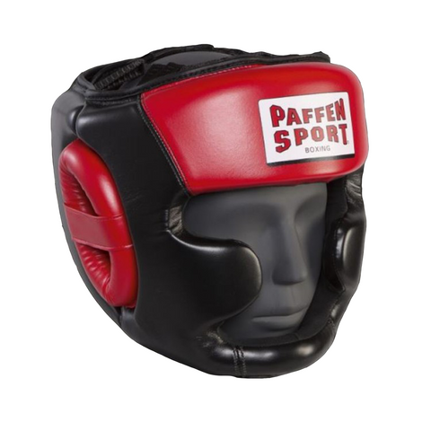 Paffen Sport boksehjelm Allround Eco - sort/rød