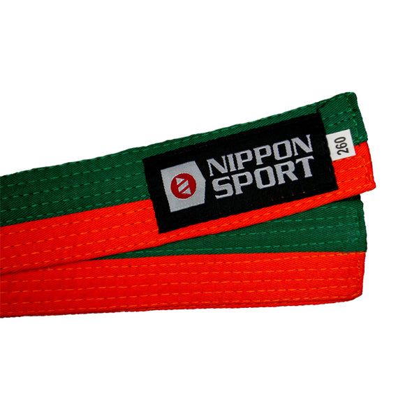 Bælte - Nippon Sport - Tofarvet (Halv-Halv)