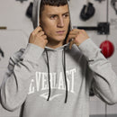 Hættetrøje - Everlast - 'Iconic Maximized Logo' - Grå