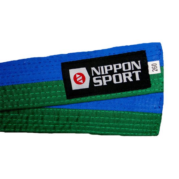 Bælte - Nippon Sport - Tofarvet (Halv-Halv)