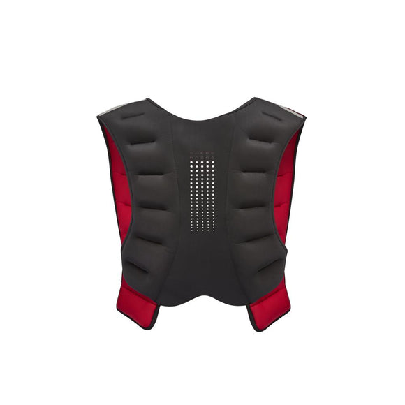 Vægtvest - Reebok Weight West - 10 kg - Sort rød