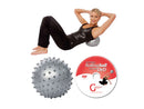 Pilates rullebold + DVD – Gymstick – Grå