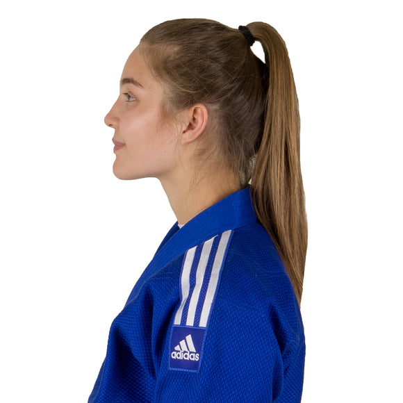 Judo Uniform  - Adidas Judo - 'Quest J690' - Blå-Hvid