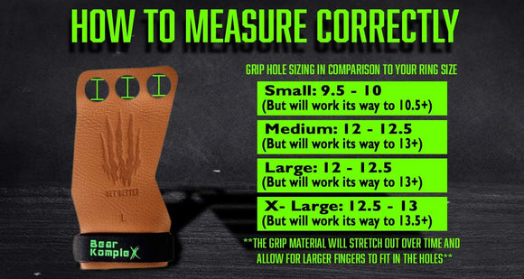 Grips - Bear KompleX - 'Læder' - 2 holes - Lila