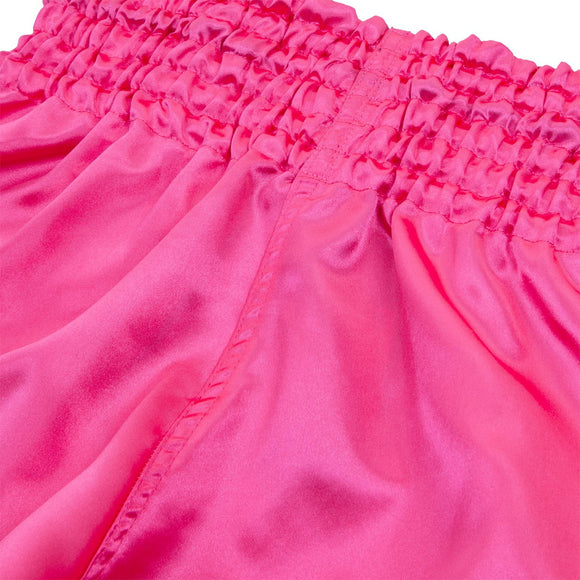 Muay Thai Shorts - Venum - 'Classic' - Pink-Hvid