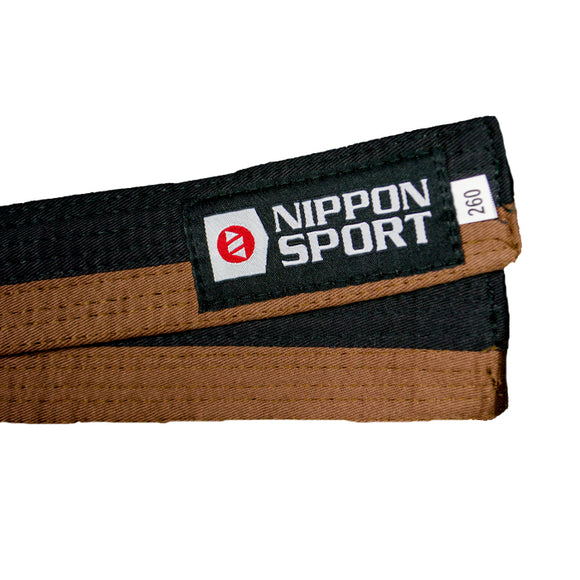 Bælte - Nippon Sport - Tofarvet (Halv-Halv)