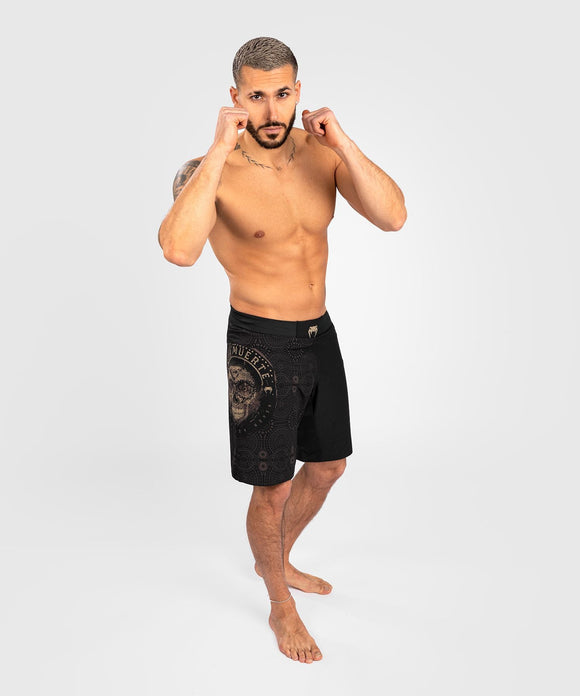 Fightshorts - Venum - 'Santa Muerte Dark Side' - Sort-Brun