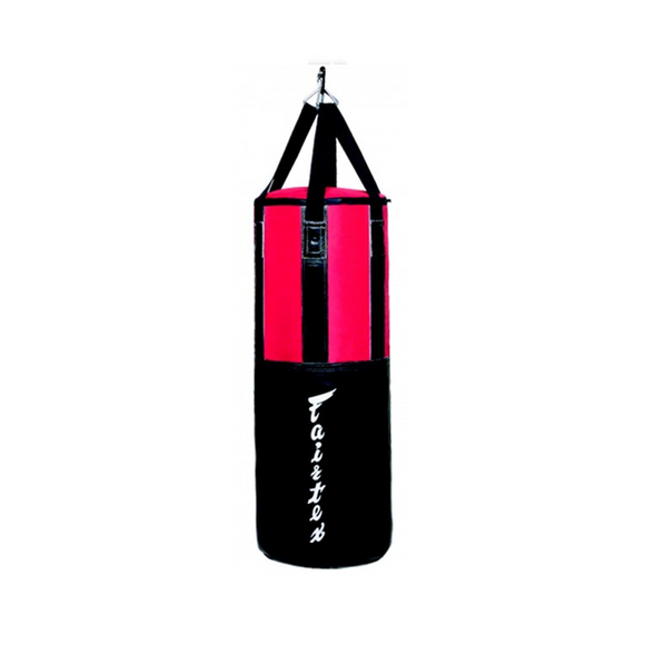 Sandsæk - Fairtex - 'HB3' - m. Fyld - Sort Rød