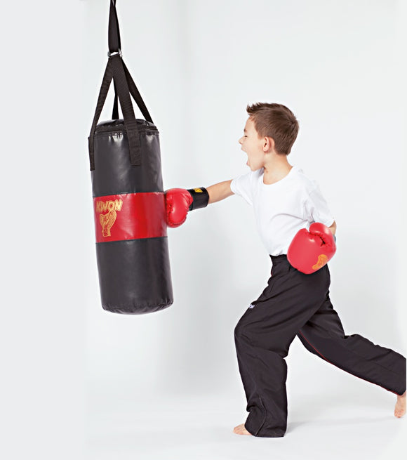 Junior sandsæk - Kwon - 'Cobra' - 55cm - 7kg - Sort
