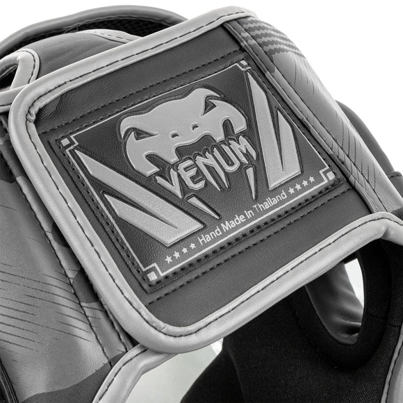 Boxing Helmet - Venum - 'Elite' - Black-Camouflage