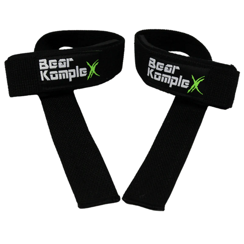 Lifting straps black - Bear KompleX - Sort