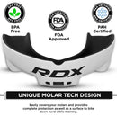 Tandbeskytter - RDX - 'Junior' - Hvid/Sort