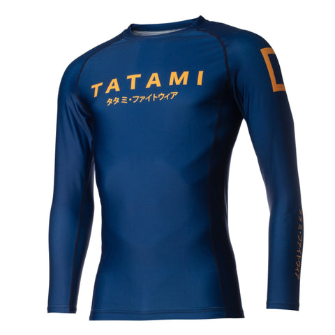 Rashguard - Tatami Fightwear - 'Katakana' - Langærmet - Navy