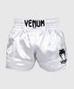 Muay Thai Shorts - Venum - 'Classic' - Hvid-Sort