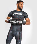 Rashguard - Venum - Okinawa 3.0 - Kortærmet - Sort-Rød