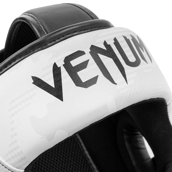 Boxing Helmet - Venum - 'Elite' - White-Camouflage