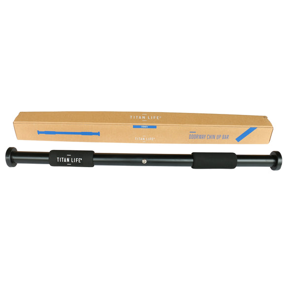 Chin Up Bar - Titan Life - Doorway Chin Up Bar - Sort