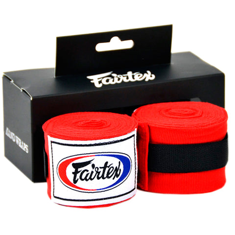 handwraps - Fairtex - 'HW2' - 4.5m - Rød
