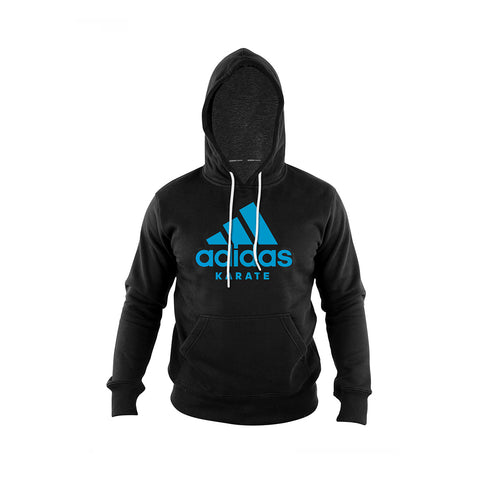 Hættetrøje - Adidas Karate - 'Karate Hoodie' - Sort-Blå