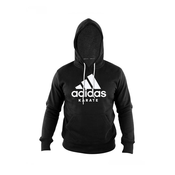Hættetrøje - Adidas Karate - 'Karate Hoodie' - Sort-Hvid