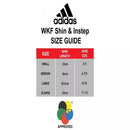 Benbeskytter - Adidas Karate - WKF - Sort