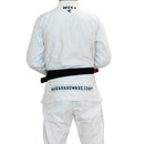 BJJ Gi - Moka - Simple - Hvid