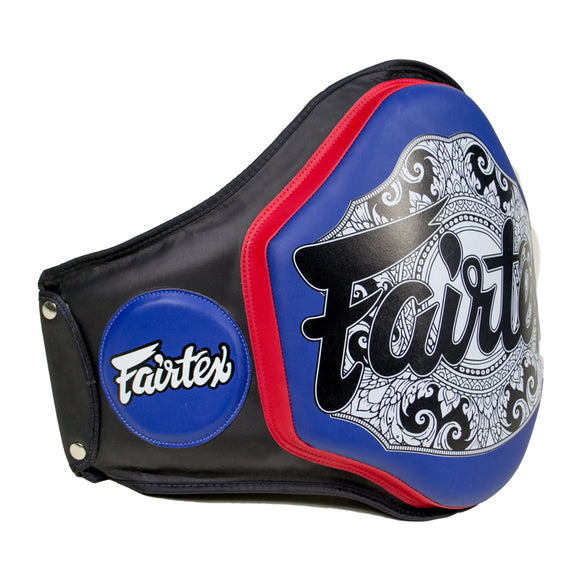 Mavebælte - Fairtex - 'BPV3' - Sort-Rød-Blå