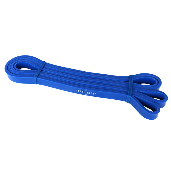 Træningselastik - Titan Life Pro - Power Band 7-16 kg - Blå