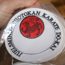 Broderet klubmærke, logo, emblem
