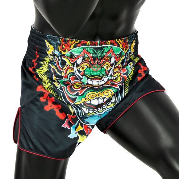 Bokseshorts - Fairtex - 'BS1912’ - ‘Kabuki' - Sort