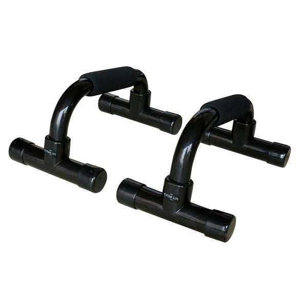 Push Up Bars - Titan Life - Sort
