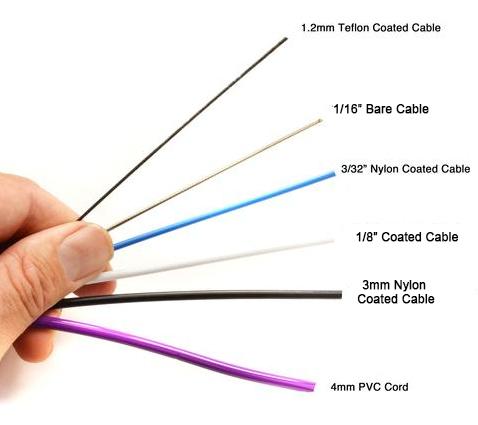 Speedrope Cable - EliteSRS - 'Replacement Cable 3-32”' - Blå